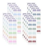 Kleberegisterkarten, 240 Stück Selbstklebend Page Markers Index-Tabs Seitenmarkierungen Page...