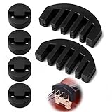 6 Stück Gummi Schalldämpfer für Violine,Violindämpfer Enthalten 2 Stück im Klauenstil und 4...