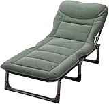 KAnduo Faltbett Tragbares Bett for Erwachsene beim Camping, stabile, tragfähige, verstellbare...