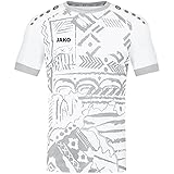 JAKO Herren Trikot Tropicana, Weiß/Silbergrau, M EU