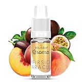 Belissia Lebensmittelaroma - Pfirsich-Maracuja - Hochdosiertes Lebensmittel Aroma 10ml. Für...