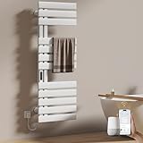 EMKE Elektrischer Badheizkörper Handtuchhalter 500 x 1300 mm, Handtuchheizkörper Elektrisch...