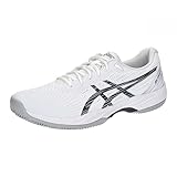 ASICS Herren Gel-Game 9 Clay/Oc Sneaker, White Black, 39 EU