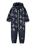 NAME IT Mädchen NMFALFA08 Softshell Suit FOIL FO NOOS Regenanzug, Blau, 104