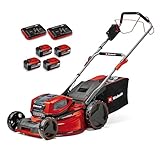 Einhell Akku-Rasenmäher GP-CM 36/52 S Li BL Kit Power X-Change (36 V, 52 cm Schnittbreite, bis 1200...