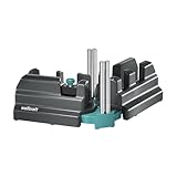 wolfcraft Schmiege und Schneidlade - 2 in 1 Gehrungslade aus Stahl mit Winkelhalbierenden zum...