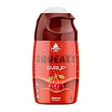PEAK Squeazy Syrup - 65ml - Geschmack Cherry I für bis zu 8 l Fertiggetränk I zuckerfreier Sirup...