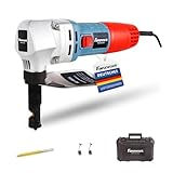 FANZWORK Knabber Blechknabber Knabber Nibbler Blechschere Blechnibbler 600W (mit Koffer und 2 x...
