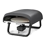 Enders® Pizzaofen PACO™ Rotate, Pizzastein rund, Thermometer, Pizza, Edelstahlbrenner, 4kW,...