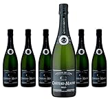 Château De Mauny Crémant De Loire Brut - Schaumwein aus Frankreich - 6 x 0,75L