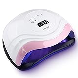 Aokyom 168W Nageltrockner UV LED Lampe für Nägel Professionelle Nagellampe mit 10/30/60/99s Timer...