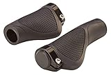 Prophete 5577 Unisex – Erwachsene Ergo-Griffe mit Schraubbefestigung und Lenkerstopfen, 132/98 mm...