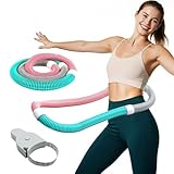 Infinity-Reifen, weicher Hula-Hoop-Reifen für Erwachsene, faltbare Fitness-Kreise, Gewichtsverlust,...