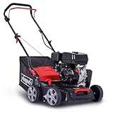 Scheppach Benzin-Vertikutierer SC55P Rasenlüfter | 4-Takt-Motor mit 212 cm3 und 5,4 PS / 4 kW...