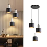 Lichtmaler Hängelampe Esstisch E27 Pendelleuchte Vintage - Küchenlampe Hängend 3 Flammig...