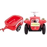 Big-Bobby-Car Trailer Rot - Bobby-Car Anhänger für drinnen und draußen, für das Big-Bobby-Car &...