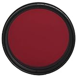 Infrared Objektivfilter 58mm, Einstellbar 530-750nm, Aluminiumrahmen - Verstellbarer IR Filter,...