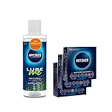 MY.SIZE Kondom + Gleitgel Set mit 100 ml Lube Me Natural & 3x3 Kondome 57, 60, 64 mm breit I...