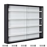 Inter Link - Sammlervitrine - Hängevitrine - Wandregal - Glasvitrine - Wandvitrine - Hängeregal -...