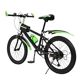 KEESUNG Kinderfahrrad 20 Zoll, 7 Gang Kinder Fahrrad Jungen Mädchen Mädchenfahrrad Mountainbike...