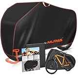 MUPAS Fahrradabdeckung Wasserdicht, 210D Oxford-Gewebe Wetterfeste Fahrradgarage, 200 x 110 x 70 cm...