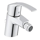 GROHE Eurosmart - Einhand- Bidetarmatur (wassersparend, mit Temperaturbegrenzer, schnelle...