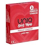 UNIQ Sexy Hoop Frauenkondom, Slip, latexfreie Frauenkondome mit Ring, diskret, keine Unterbrechnung...