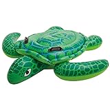 Intex Lil' Sea Turtle Ride-On - Aufblasbarer Reittier 58001 Blau 335 x 335 cm