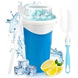 Tapvai Slushy Maker, Slush Becher, Eis Zum Kneten Slushy Becher, Quick Frozen Magic Cup, Silikon...