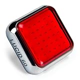 ATTABO Lucid 60 Fahrradlampe hinten, Bewegungs- und Bremsmelder, Akku, 500 mAh, schnelles Aufladen...