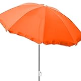 Mojawo Strandschirm Sonnenschirm Strand Schirm Sonnenschutz Gartenschirm Sonnenschutz knickbar...