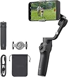 DJI Osmo Mobile 6, 3-Achsen-Handy-Gimbal, Objektverfolgung, integrierter Verlängerungsstab, tragbar...