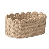 Aufbewahrungskörbe aus Seil | gewebte Aufbewahrungskörbe | Heimorganisation für Regale, Sofa,...