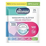 Dr. Beckmann MAGIC LEAVES Waschmittel-Blätter COLOR | vordosierte & wasserlösliche Waschblätter |...