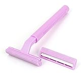 Ruilogod Damenrasierer, rutschfester Metallgriff, strukturiert, rosa (ID: CBB A45 38B 661 FBB)