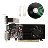 Begchy Grafikkarte GT730 4 GB DDR3 128 Bit mit VGA-DVI-Anschluss, kompatibel mit Grafikkarte für...