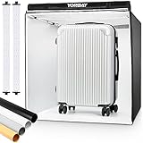 Yorbay Fotostudio Set 80 x 80 x 80cm CRI 95+ LED-Fotobox Lichtbox Lichtwürfel Profi Fotografie...