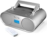 KLIM Boombox B4 Radio mit CD Player + AM/FM Radio, MP3, Bluetooth, AUX, USB + NEU 2024 + CD Player...