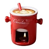 Keramik-Fonduetasse – kleines Käseglas, Schokoladenfonduetassen | Mini-Tearmight Warmer,...