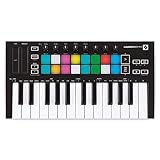 Novation Launchkey Mini [MK3] – Tragbarer USB/MIDI-Keyboard-Controller mit 25 Tasten und...