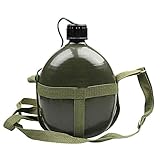 luckything 1/1,5/2 / 2,5/3 L Feldflasche Wasserflasche Trinkflasche Trinkbecher, Militär Sport...