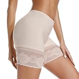 Joyshaper Unter Rock Kurz Hose Damen Spitzen Unterhose Anti-Chafing Shorts Nahtlose Unterwäsche