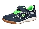 Lico Unisex Kinder Racine Vs Hallenturnschuhe, Marine Lemon, 34 EU