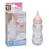 BABY born Magische Flasche, Puppenzubehör, Trinkflasche für Puppen mit realistischem Effekt,...