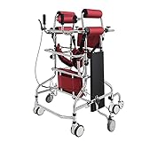 8-Rad-Stehrollator For Senioren, Verstellbare Gehhilfe Mit Achselstütze Und Armlehne(Men)