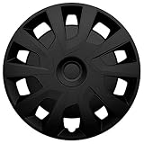 AutoStyle 16' Zoll Radkappe Satz schwarz PP 5356B Radzierblenden Radblende