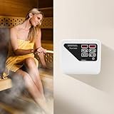 JJsdwin Saunasteuerun, Externe Sauna Steuerung mit Temperatursondekabel, 380V-415V Saunasteuergerät...