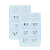 Allegra K Damen 3x2 Haken Unterwäsche Ersatz BH Extender Strap Adapter Hellblau 2 STK