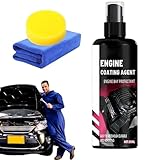 Motorentfetter, strapazierfähig, 100 ml, Motorreiniger-Spray, Auto-Reinigungszubehör für Öl,...