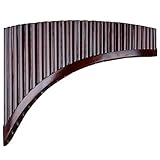 Handgefertigte Panflöte Aus Natürlichem Bambus 25 Pfeifen G Tonart(Type3)